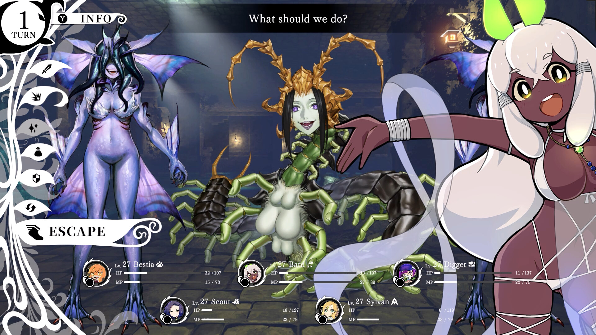 Witch and Lilies official in-game screenshot 1