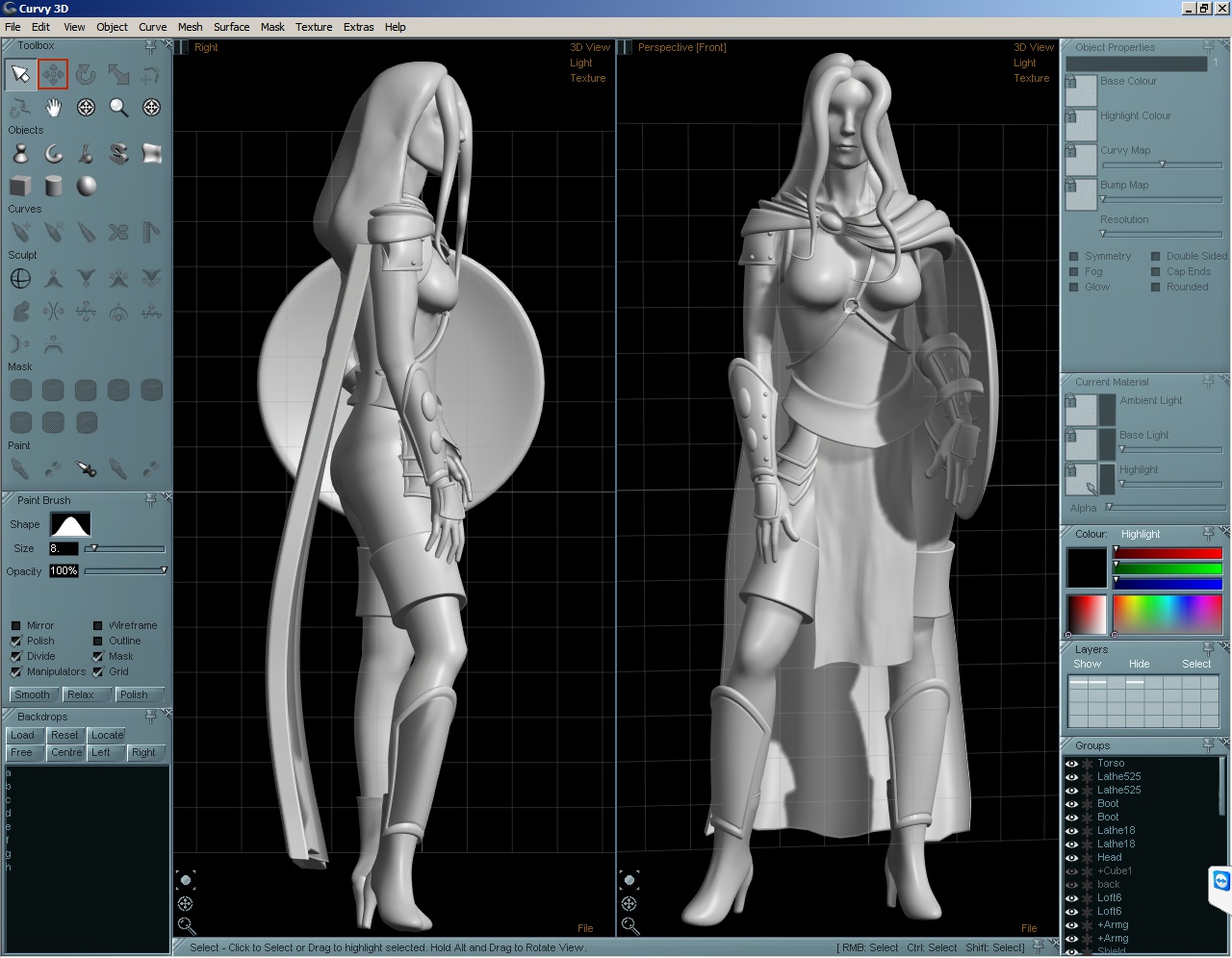 Aartform Curvy 3D 3.0 official in-game screenshot 1