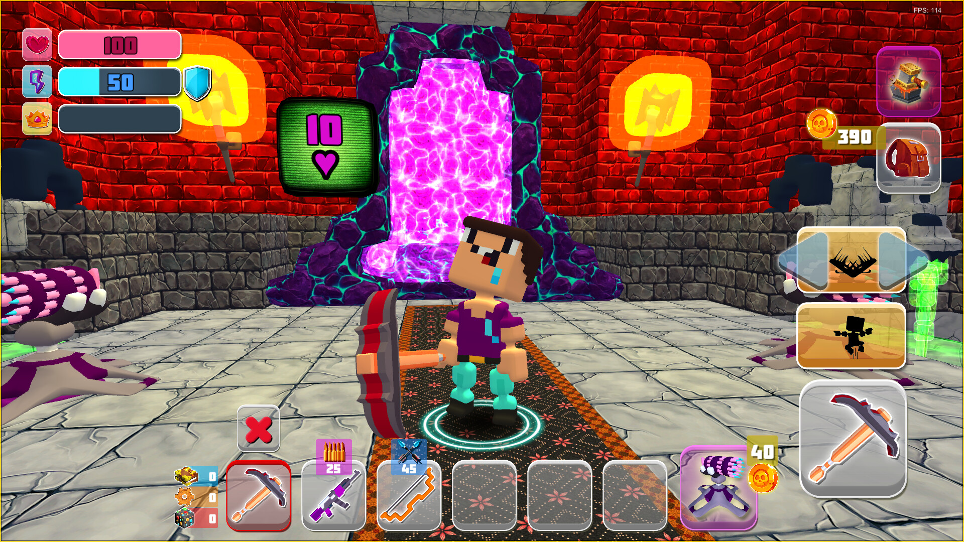 All Noobs must die official in-game screenshot 1