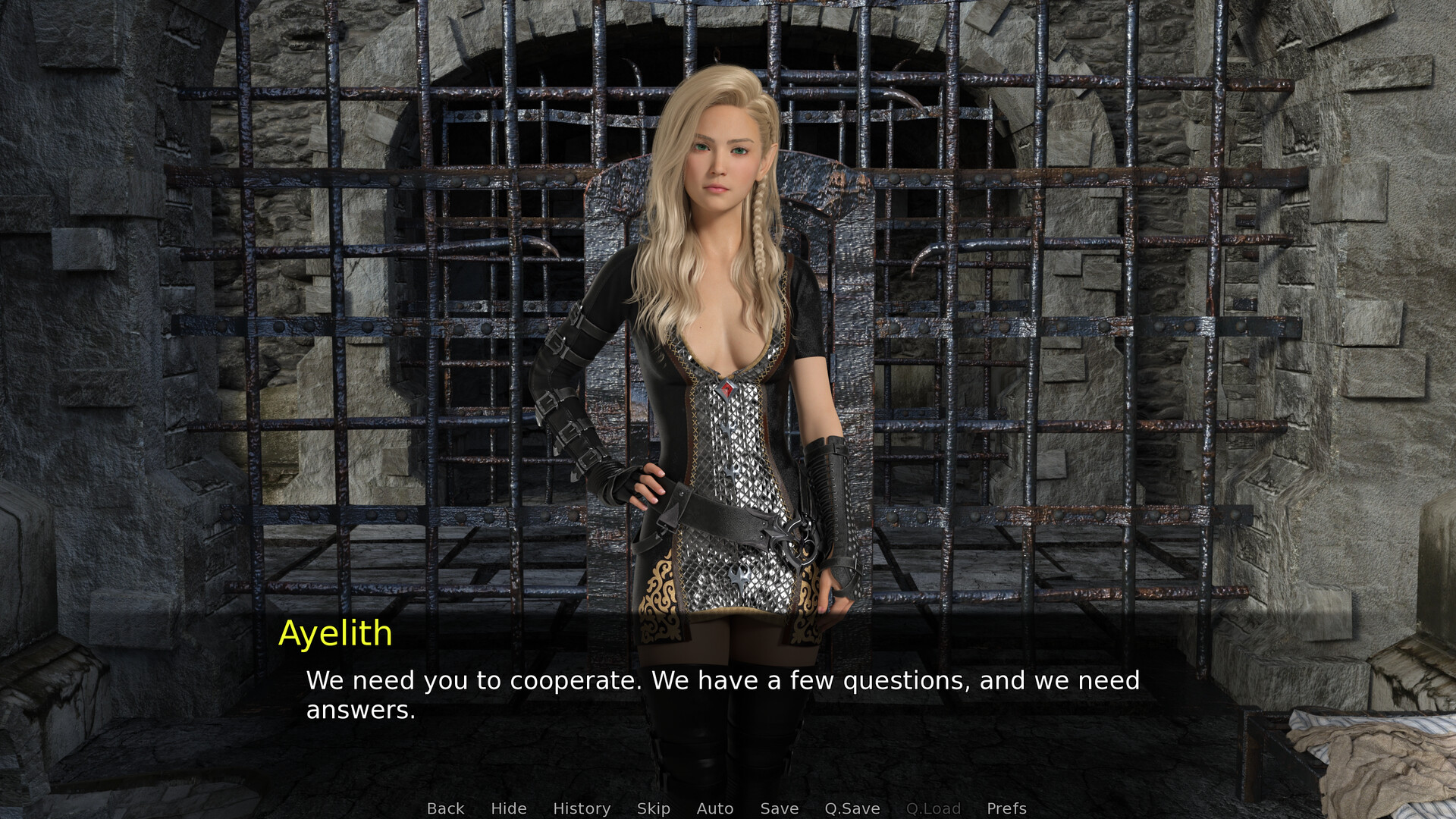 Whispers of an Elven Captor official in-game screenshot 1