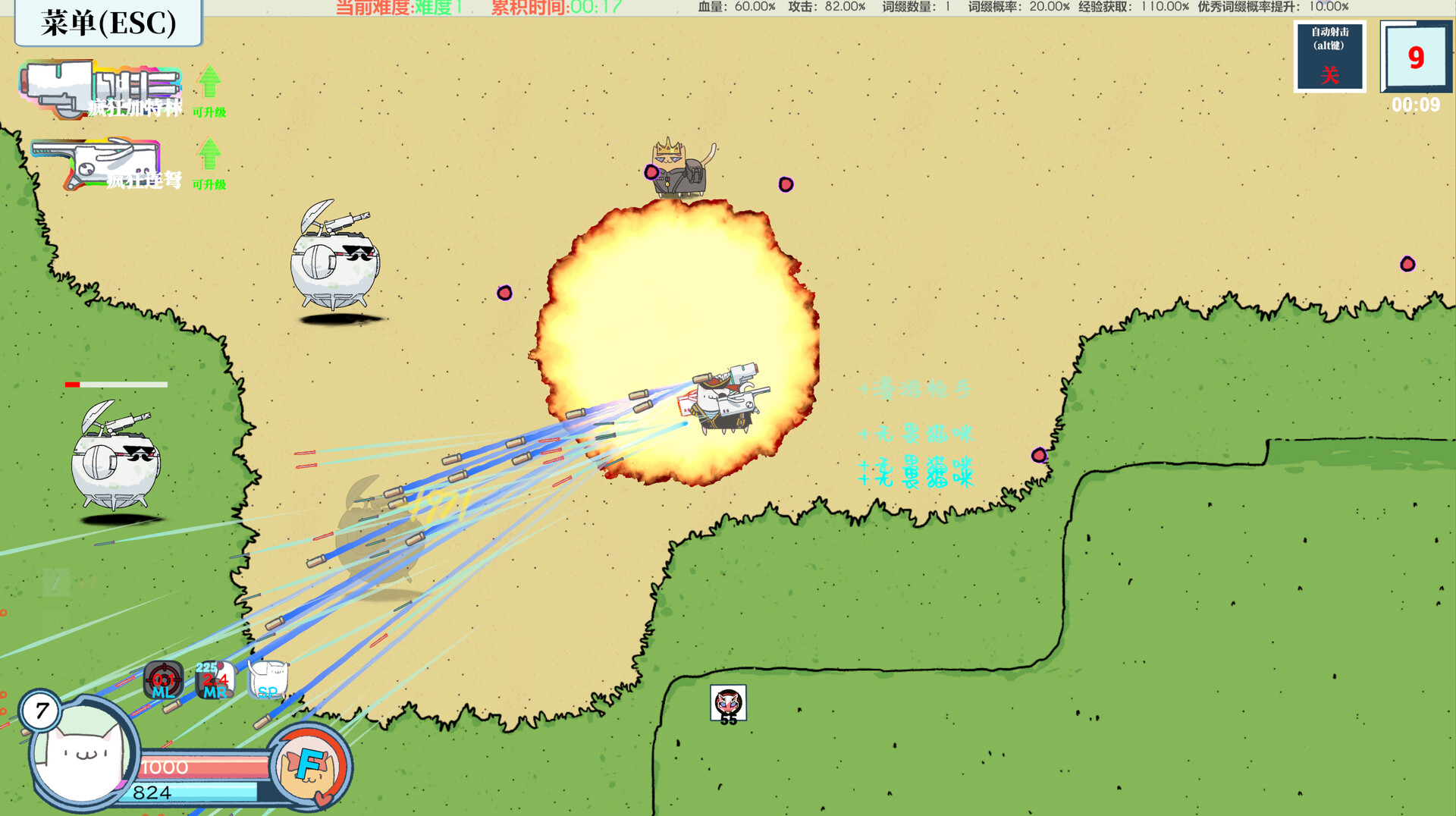 猫猫:火力不足 official in-game screenshot 1