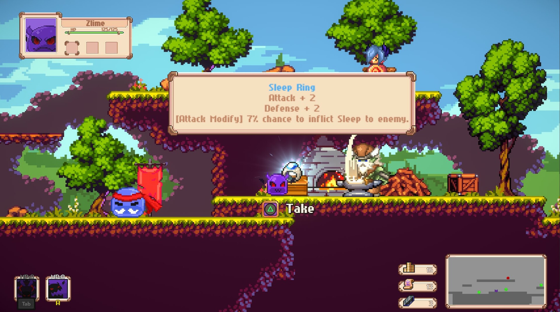 Zlime: Return Of Demon Lord official in-game screenshot 1