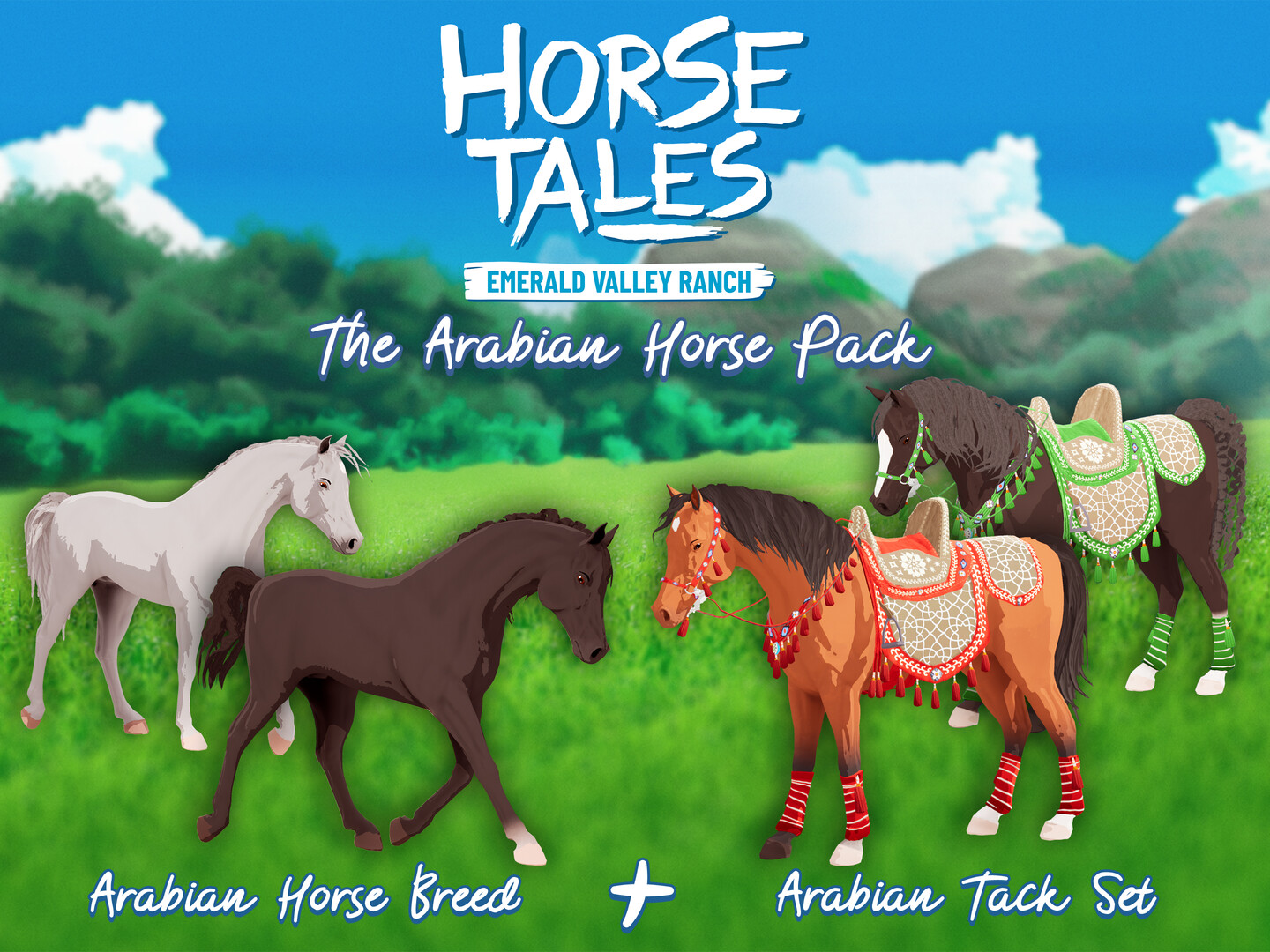 Arabian Horse - Horse Tales: Emerald Valley Ranch official in-game screenshot 1