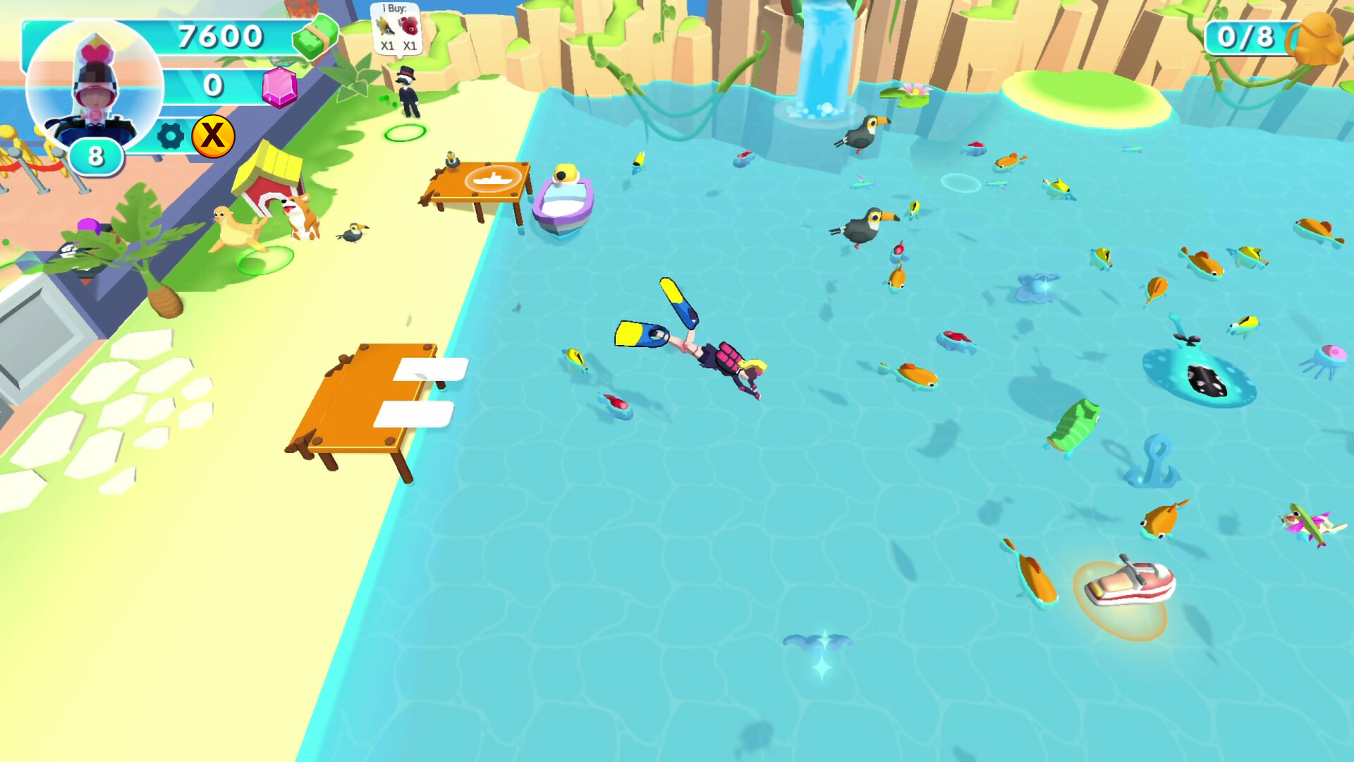 Aquarium Land official in-game screenshot 1