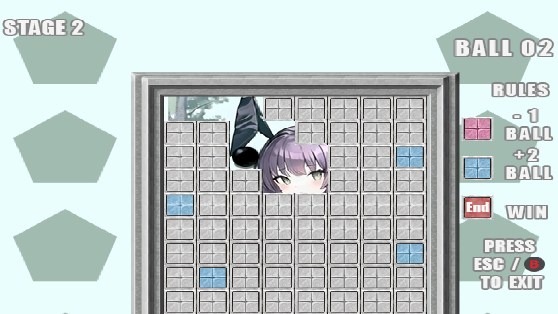 Ball Hentai Puzzle official in-game screenshot 1