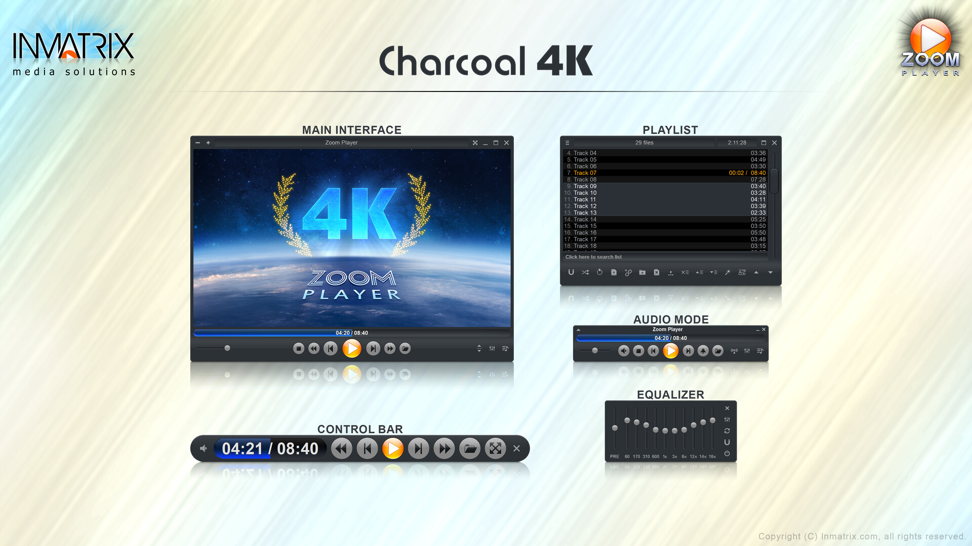 Zoom Player 4K/8K Skins Pack official in-game screenshot 1