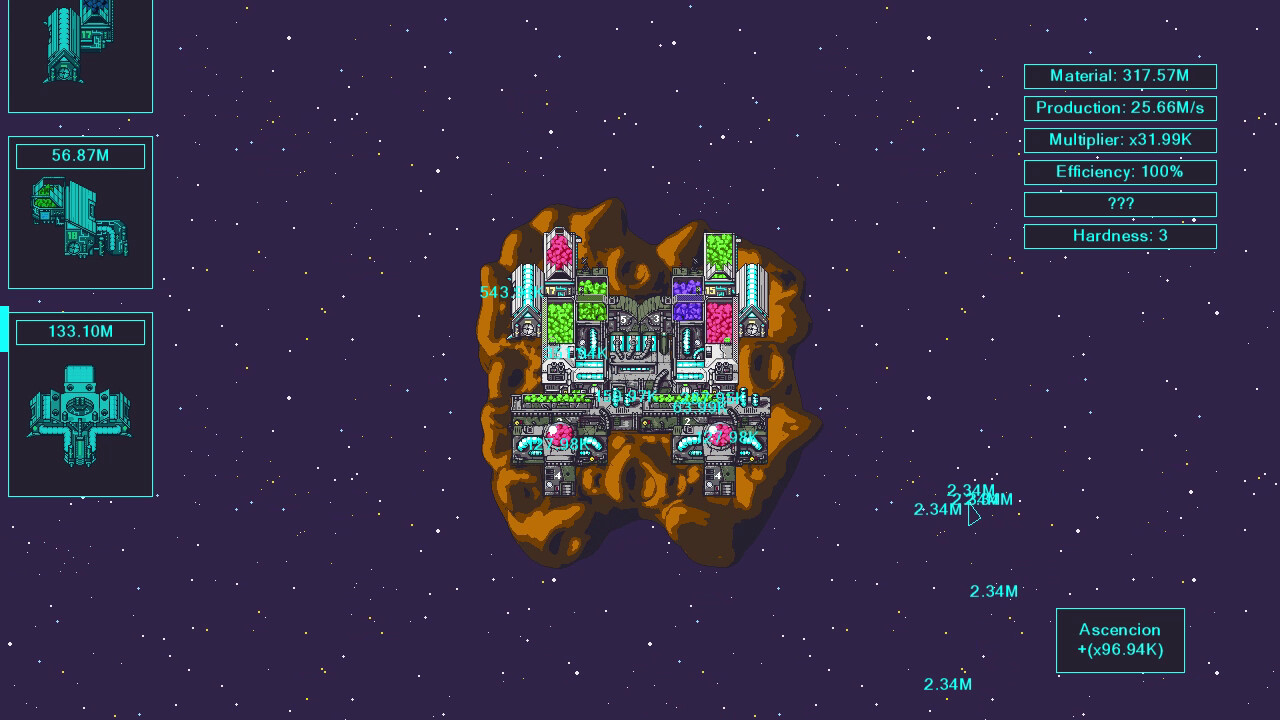Asteroid Core official in-game screenshot 1