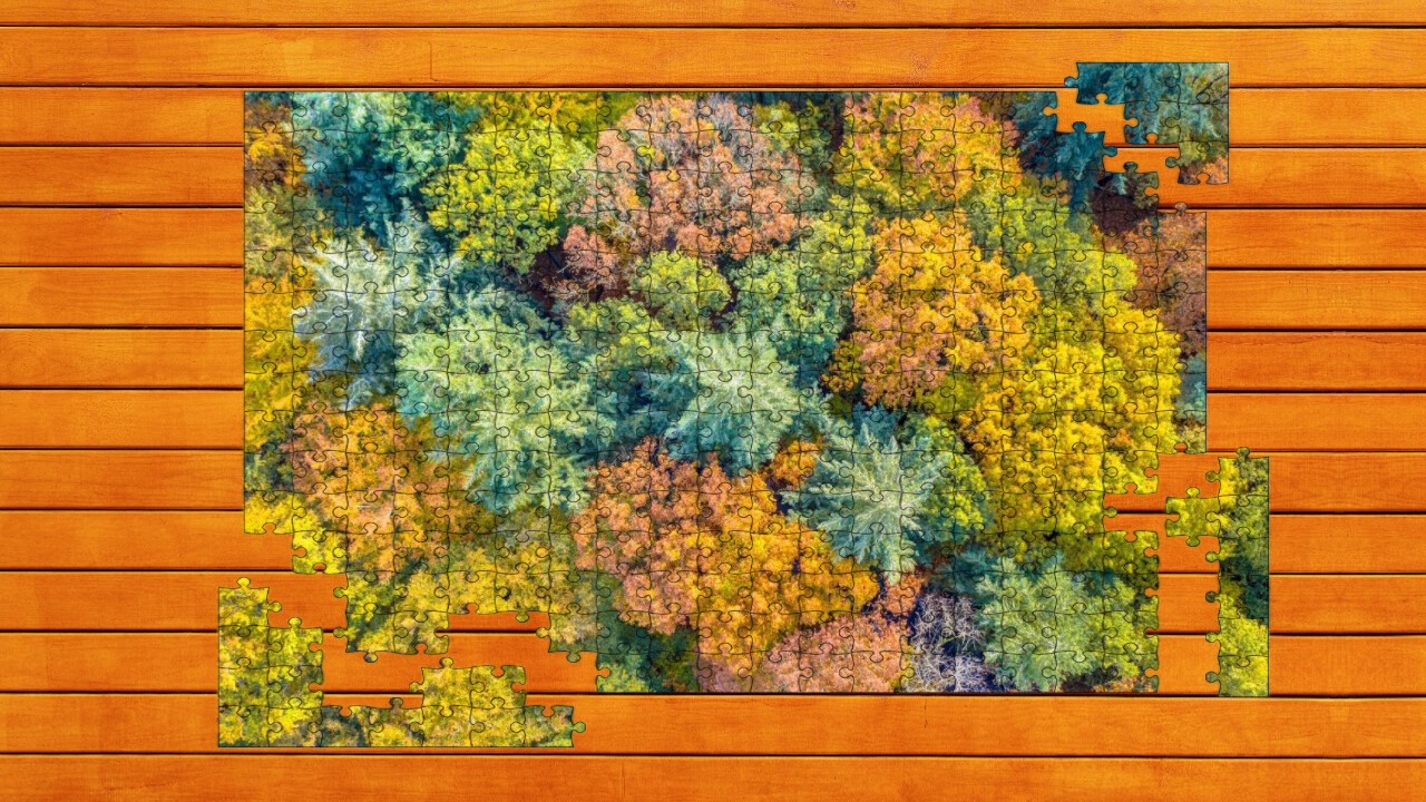Aerial Nature Jigsaw Puzzles official in-game screenshot 1