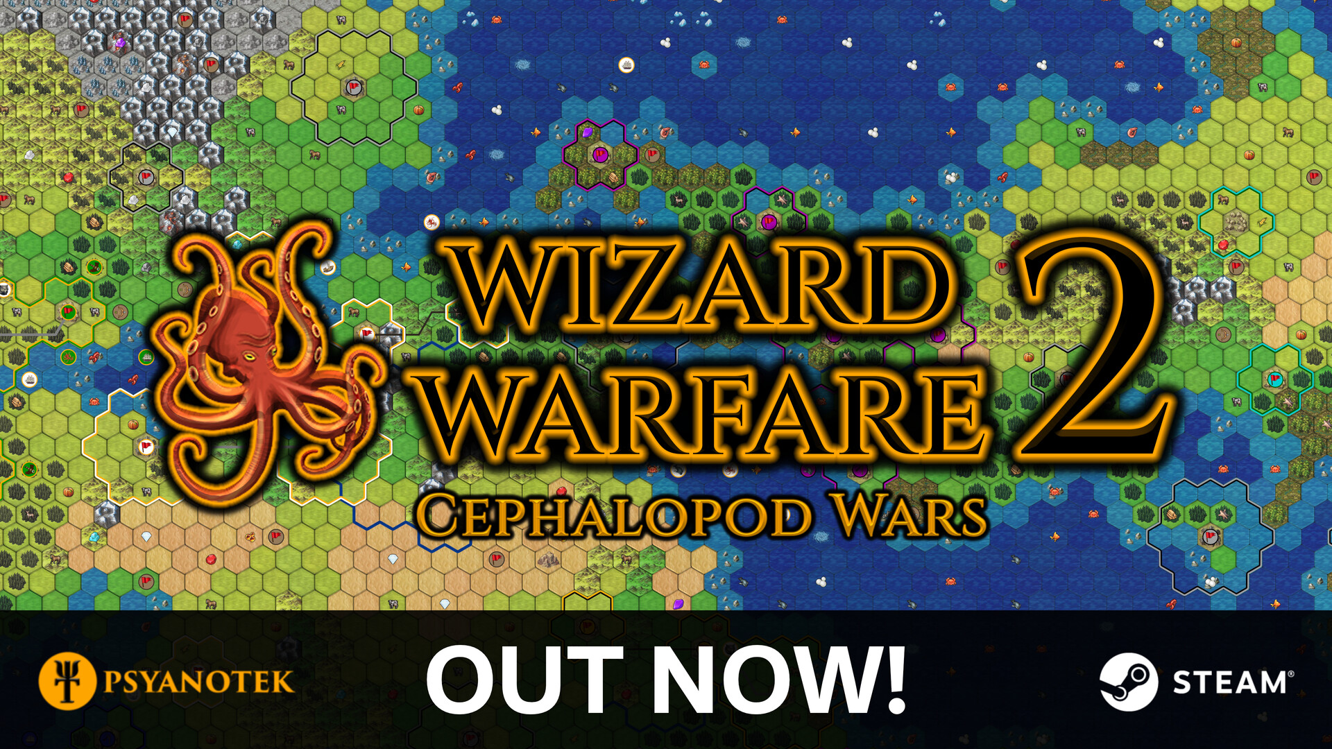 Wizard Warfare 2: Cephalopod Wars official in-game screenshot 1