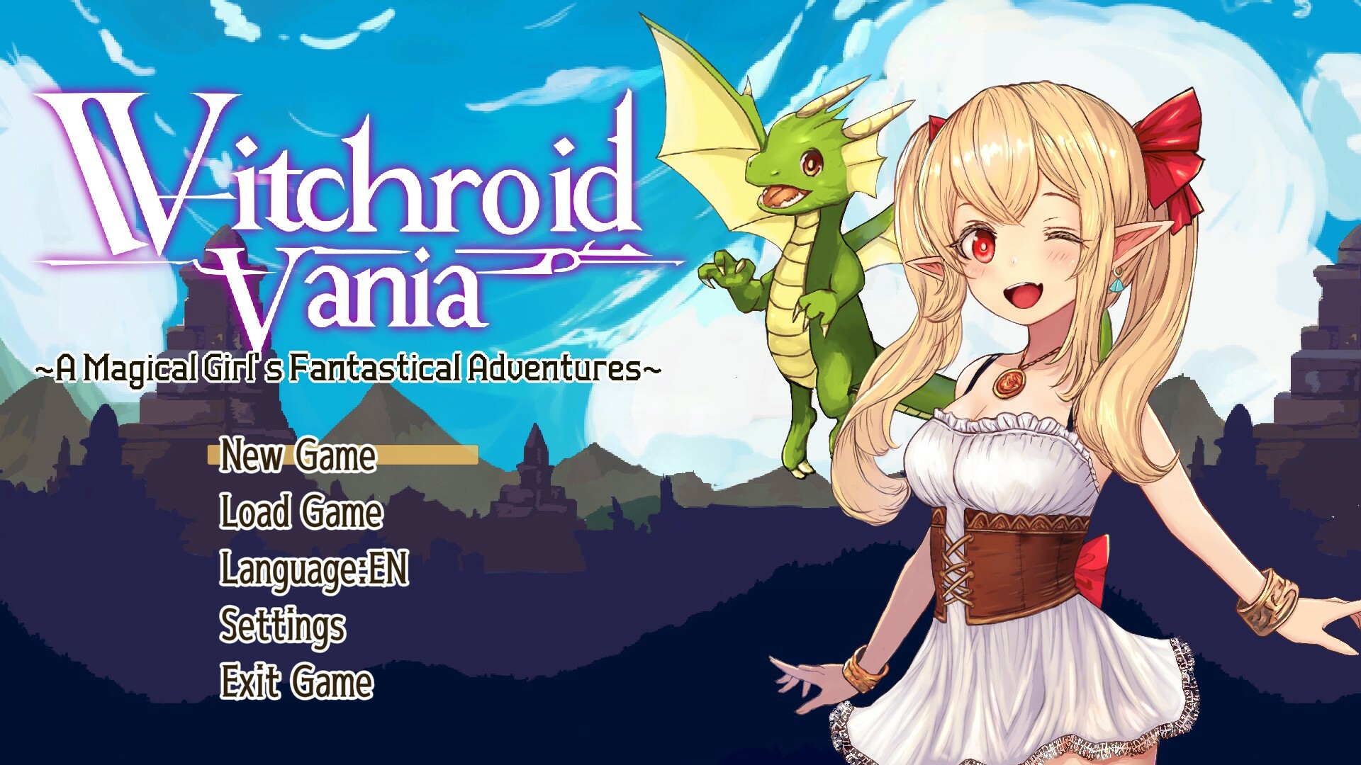 Witchroid Vania: A Magical Girl’s Fantastical Adventures official in-game screenshot 1