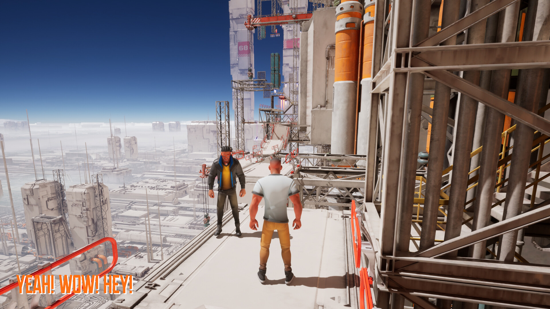 Yeah! Wow! Hey! official in-game screenshot 1
