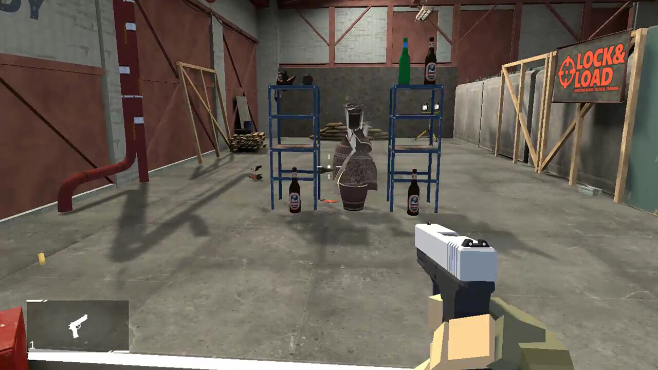 Aim Trainer - Shooting Range official in-game screenshot 1