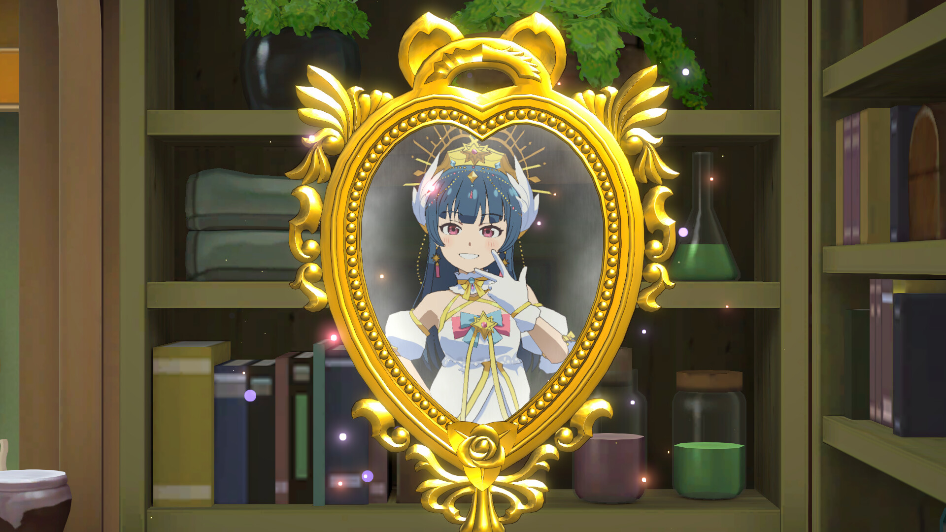 幻日のヨハネ - NUMAZU in the MIRAGE - みんなでお着替えセット 「ナイトウィキッド・ナイト」 official in-game screenshot 1