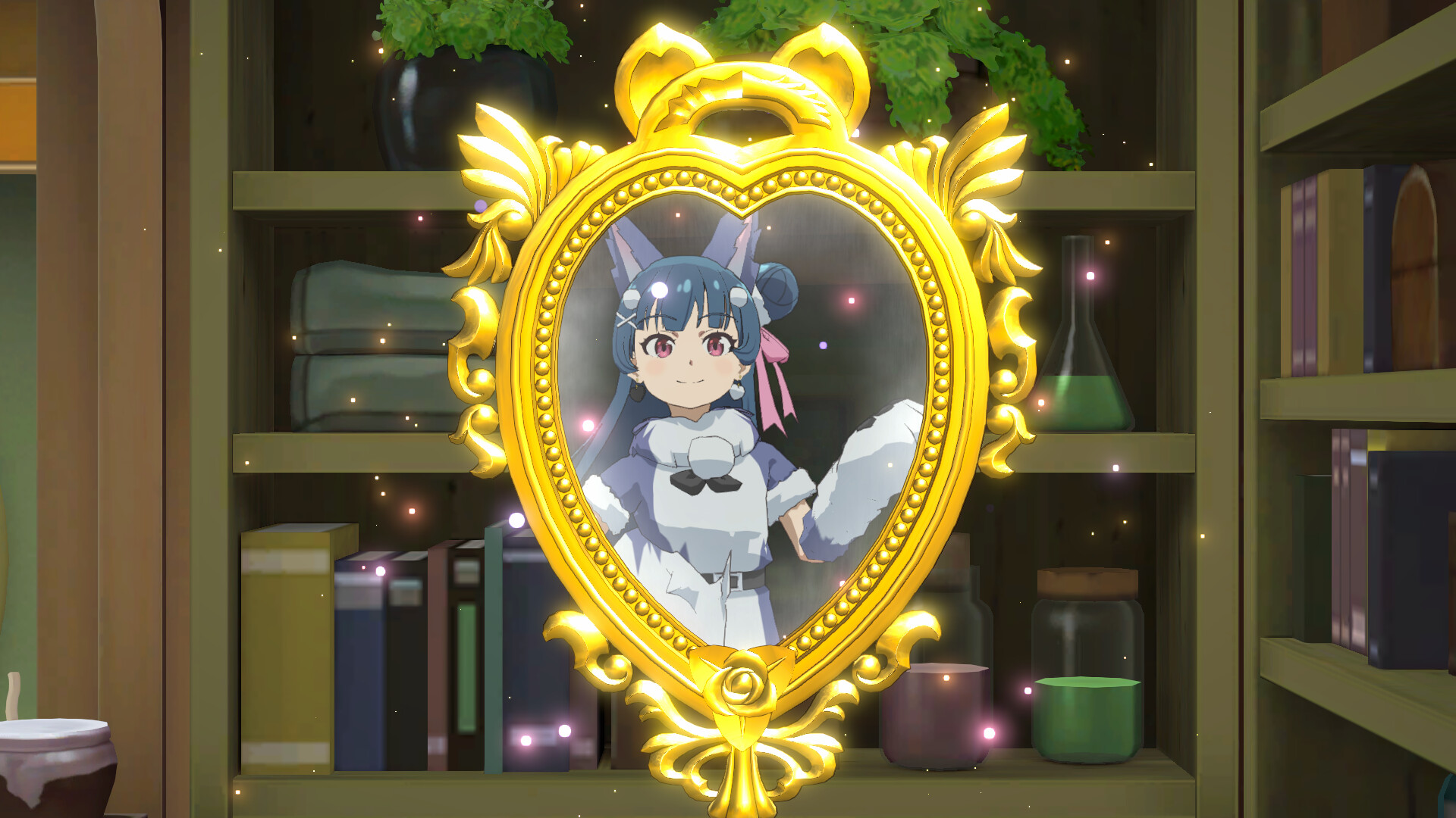 幻日のヨハネ - NUMAZU in the MIRAGE - ヨハネ追加コスチューム「もふもふライラプス」 official in-game screenshot 1