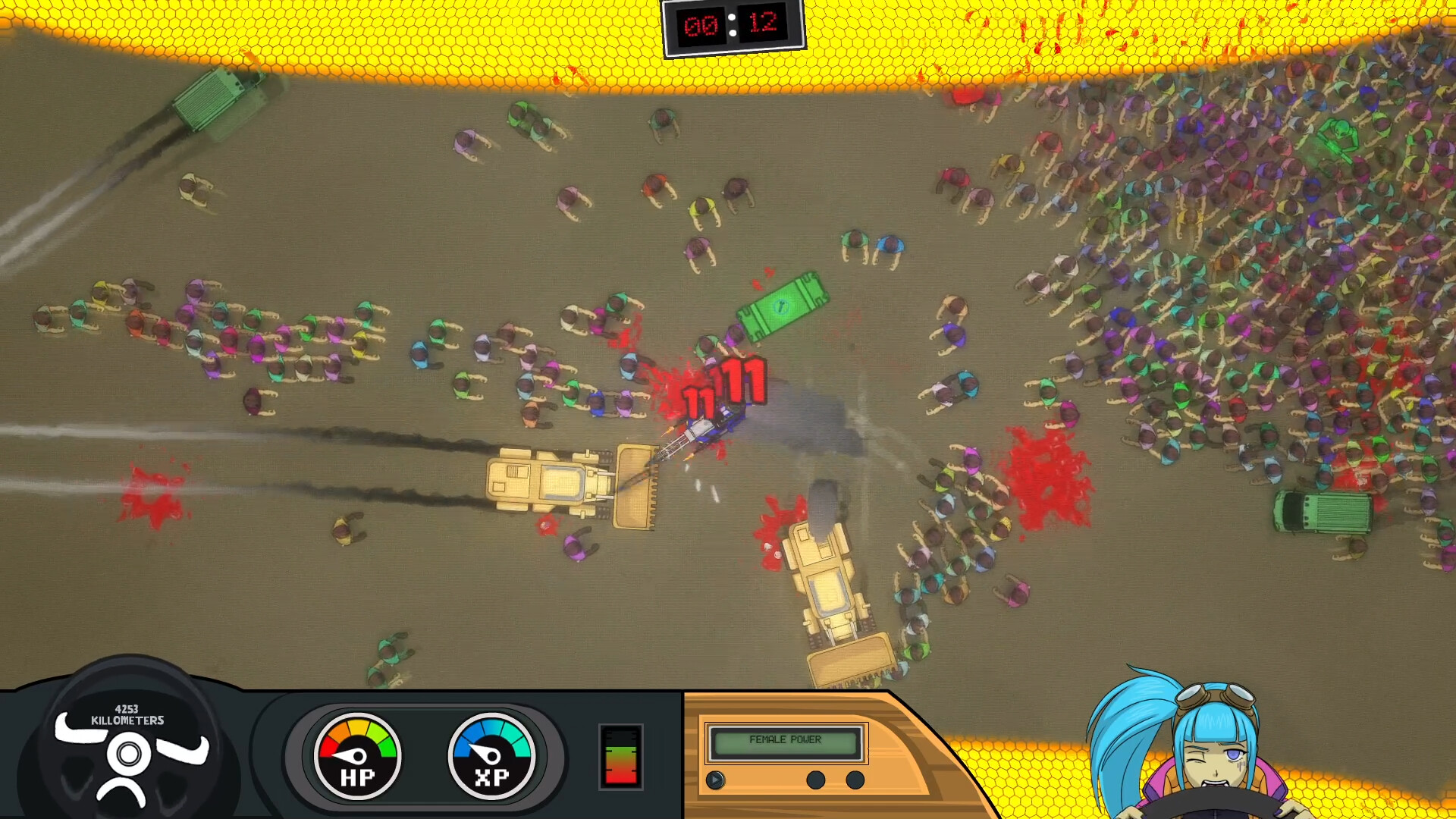 Auto Auto: Maximum Autodrive In The Alien Apocalypse official in-game screenshot 1