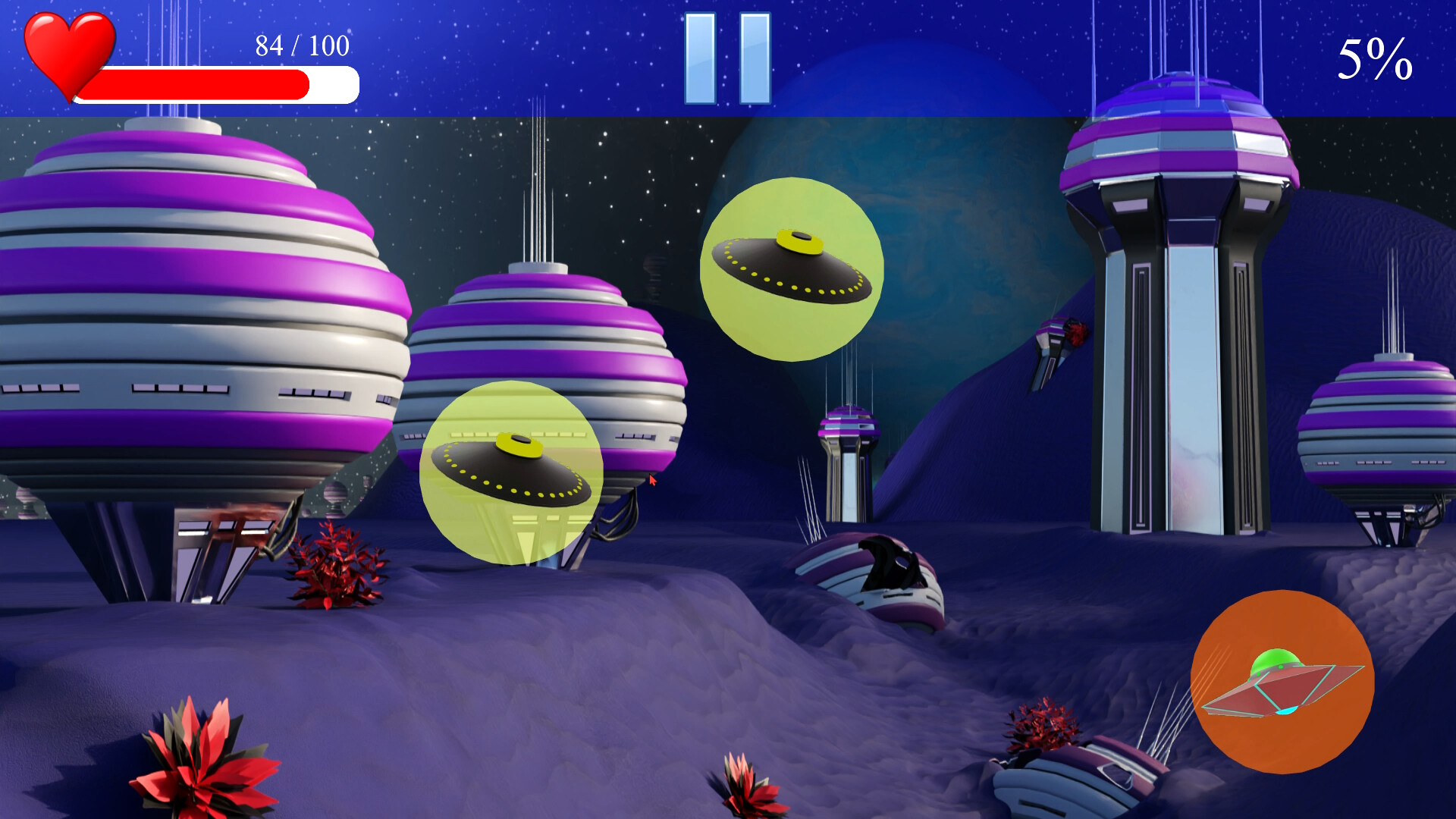 Aim in Space official in-game screenshot 1