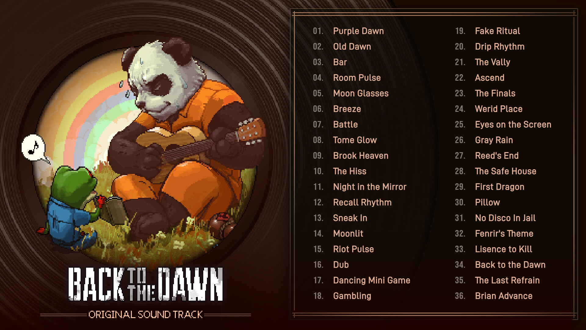 Back to the Dawn - Original Soundtrack official in-game screenshot 1