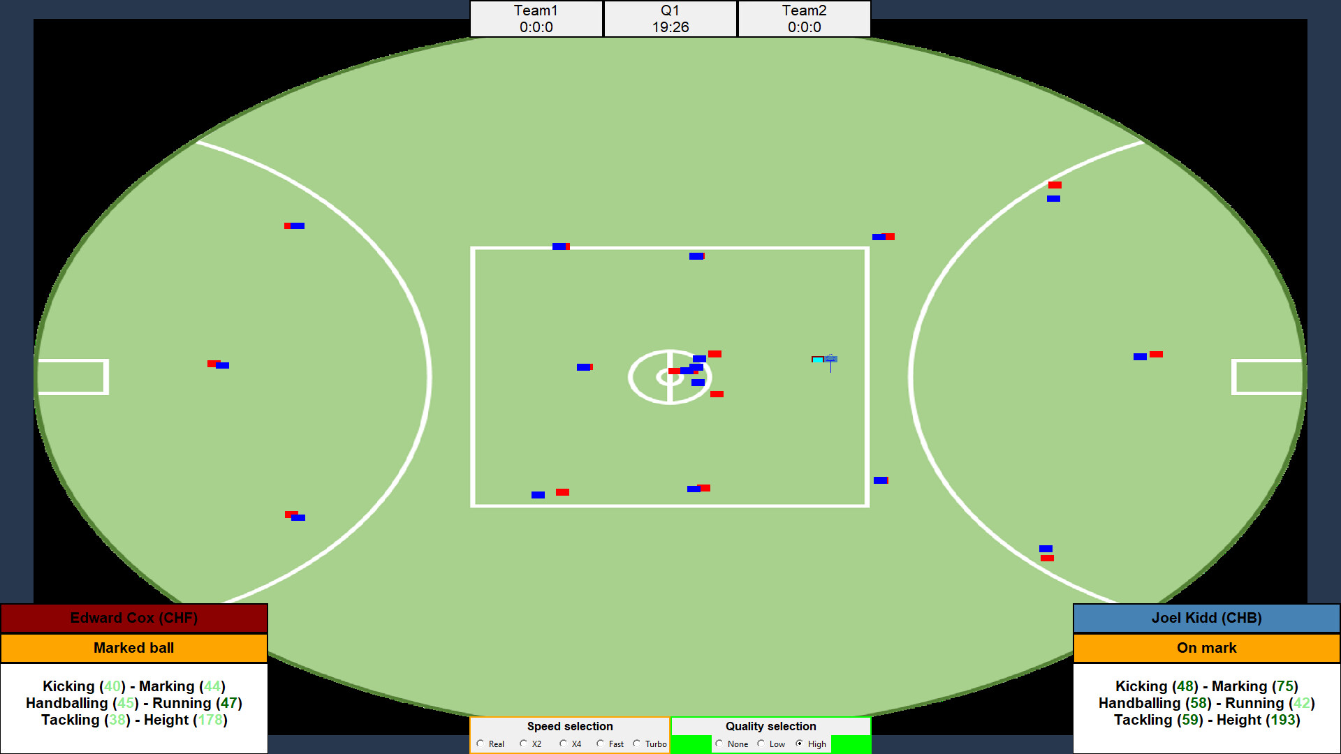 Aussie Rules Coach official in-game screenshot 1