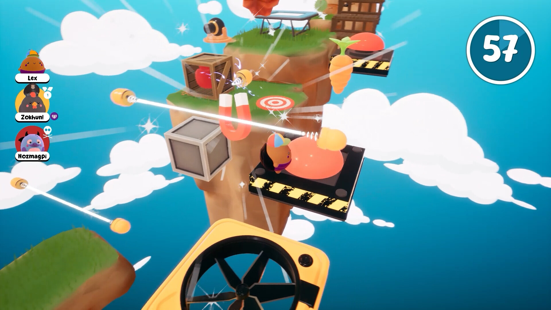 Animal Falling official in-game screenshot 1
