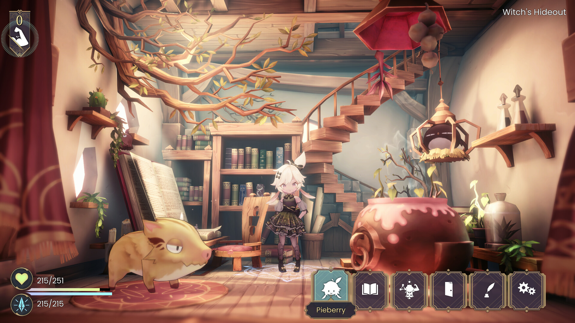 WitchSpring R - Costume - Black Pearl Set official in-game screenshot 1