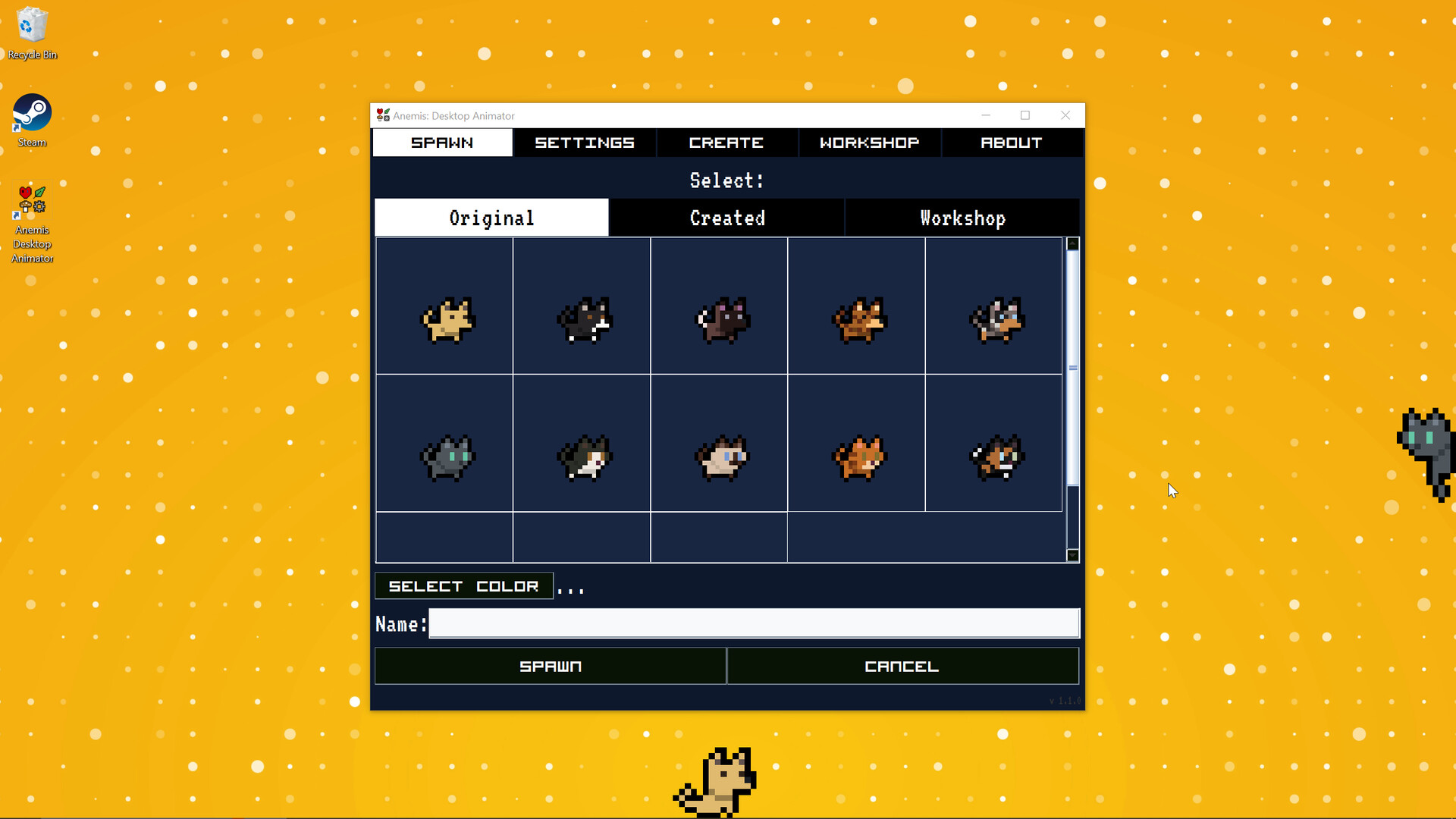 Anemis: Desktop Animator official in-game screenshot 1