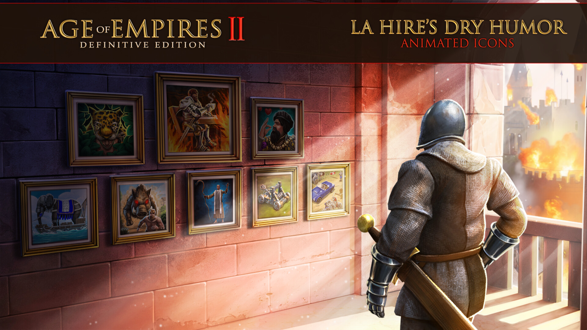 Age of Empires II: Definitive Edition – La Hire’s Dry Humor Animated Icons official in-game screenshot 1