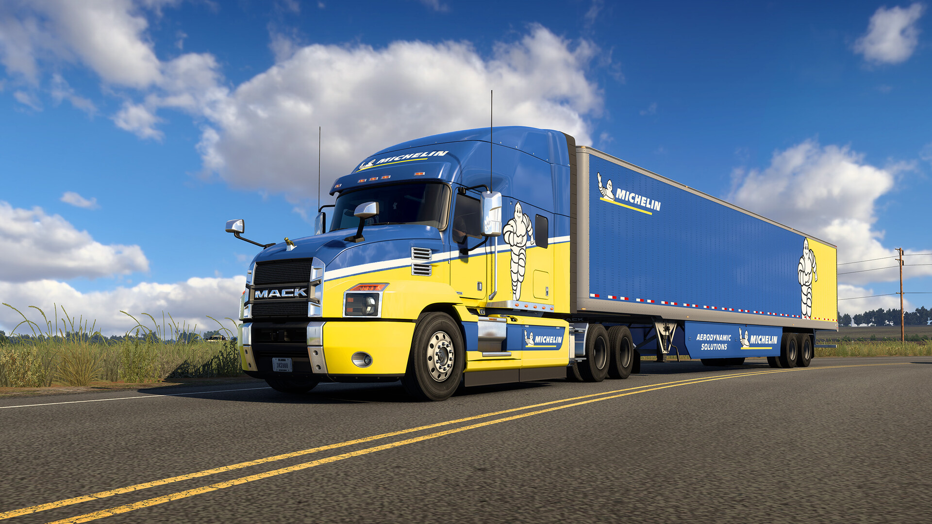 American Truck Simulator - Michelin Fan Pack official in-game screenshot 1