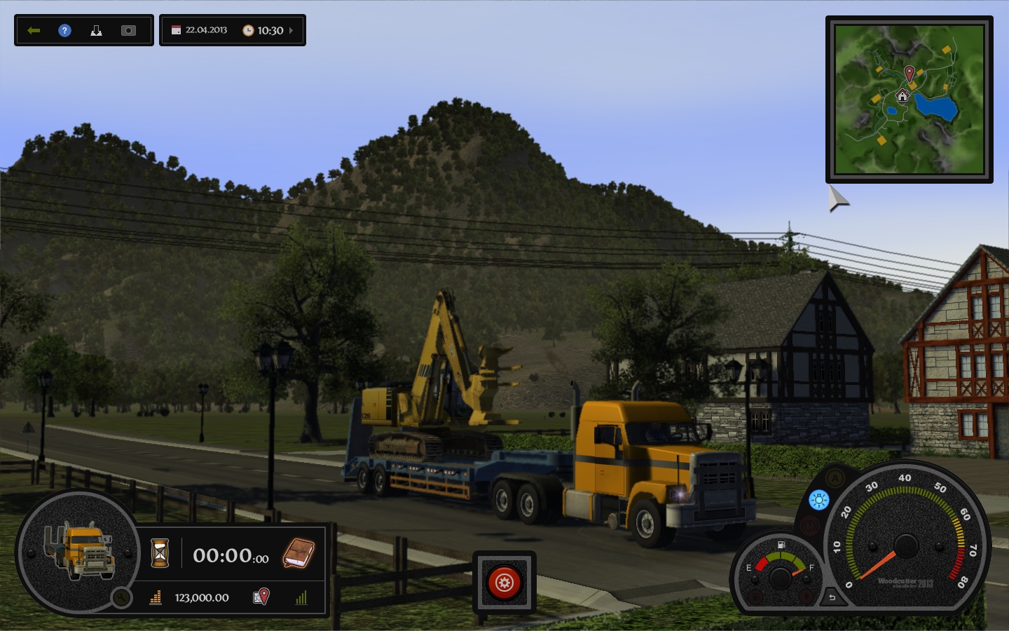 Woodcutter Simulator 2013 official in-game screenshot 1