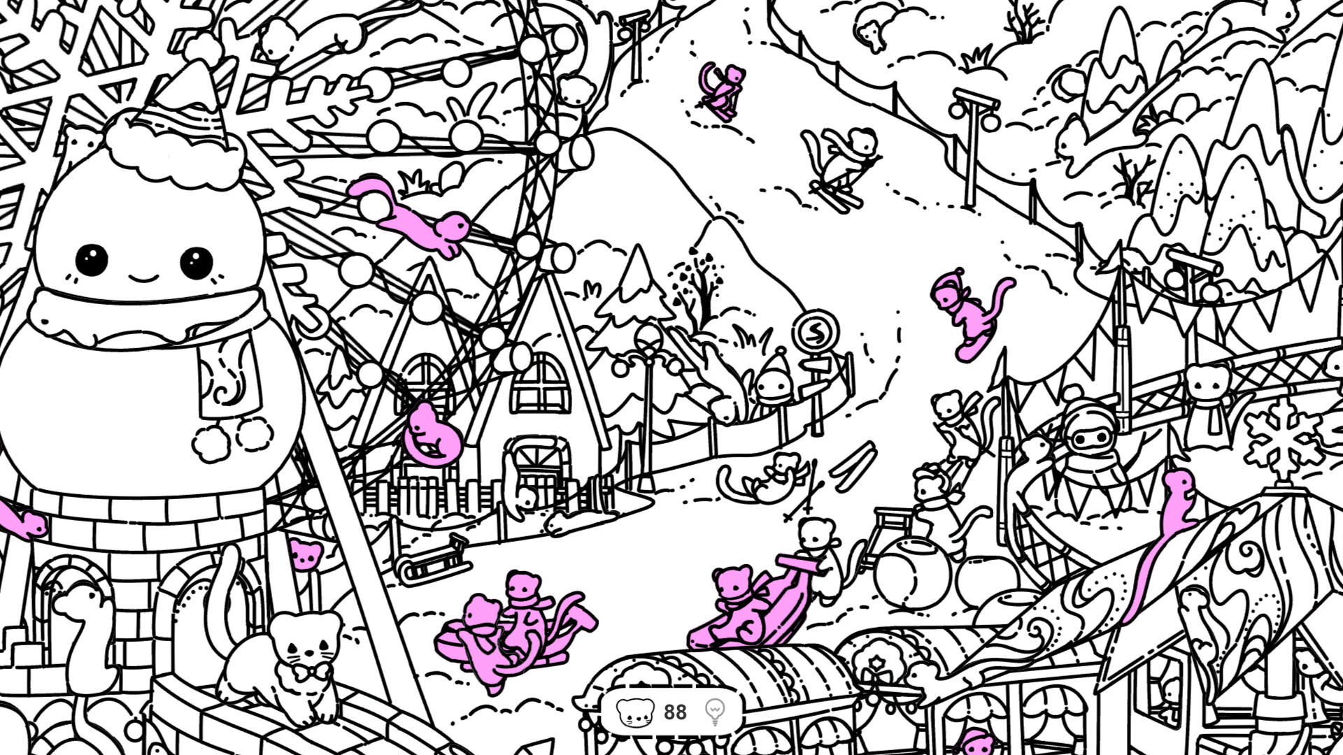Where Ferrets 雪貂在哪里 official in-game screenshot 1