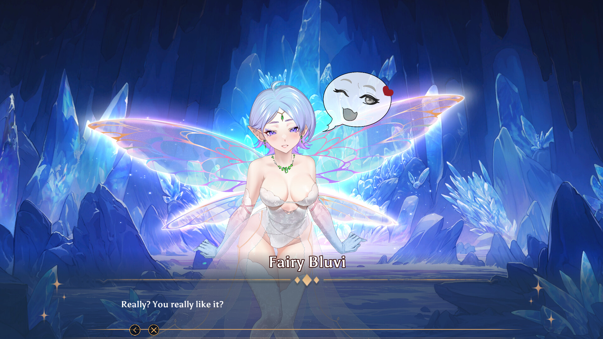 AURA: Hentai Cards - Jelly Christmas DLC official in-game screenshot 1