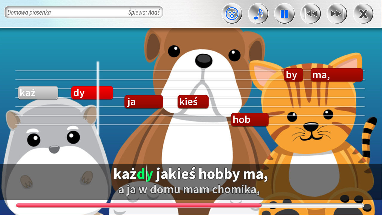 Zabawa Karaoke - Piosenki o psach i kotach official in-game screenshot 1