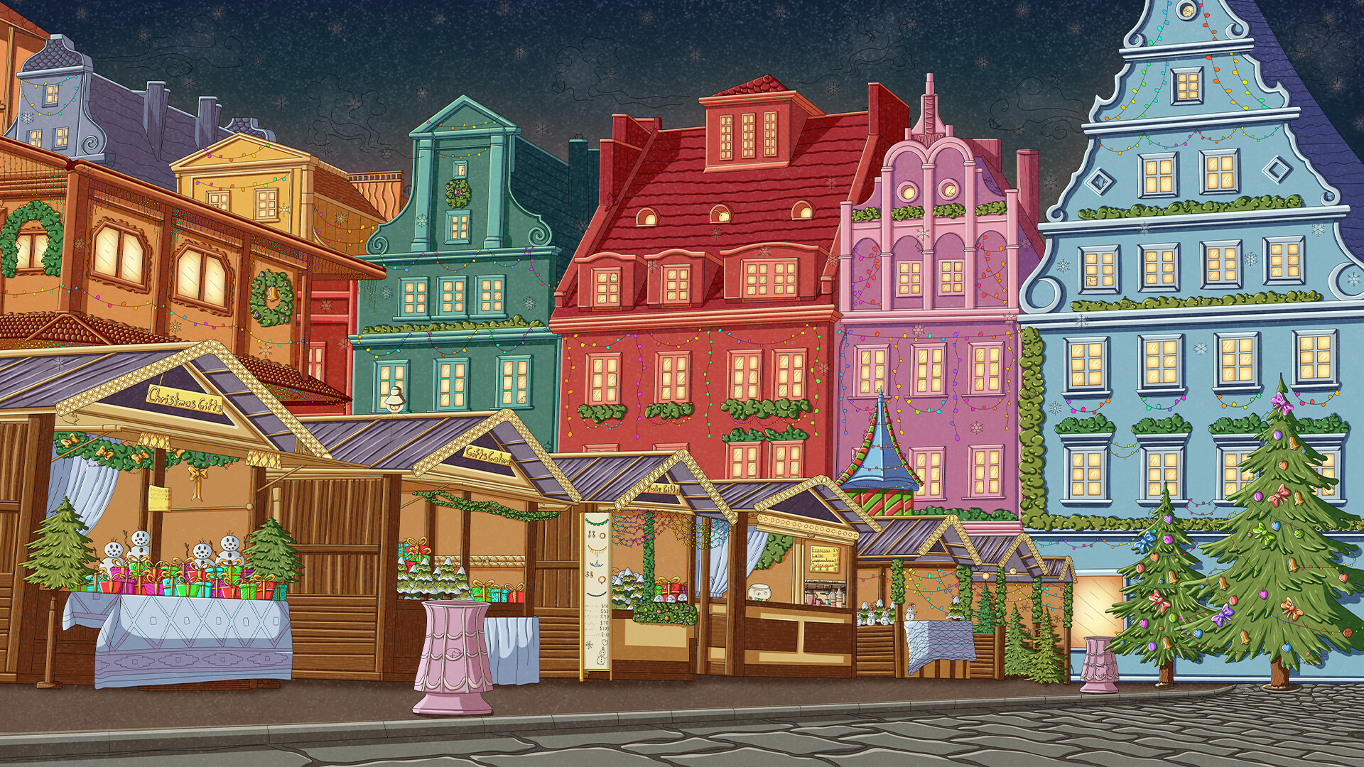 100 Christmas Cats - Artbook official in-game screenshot 1
