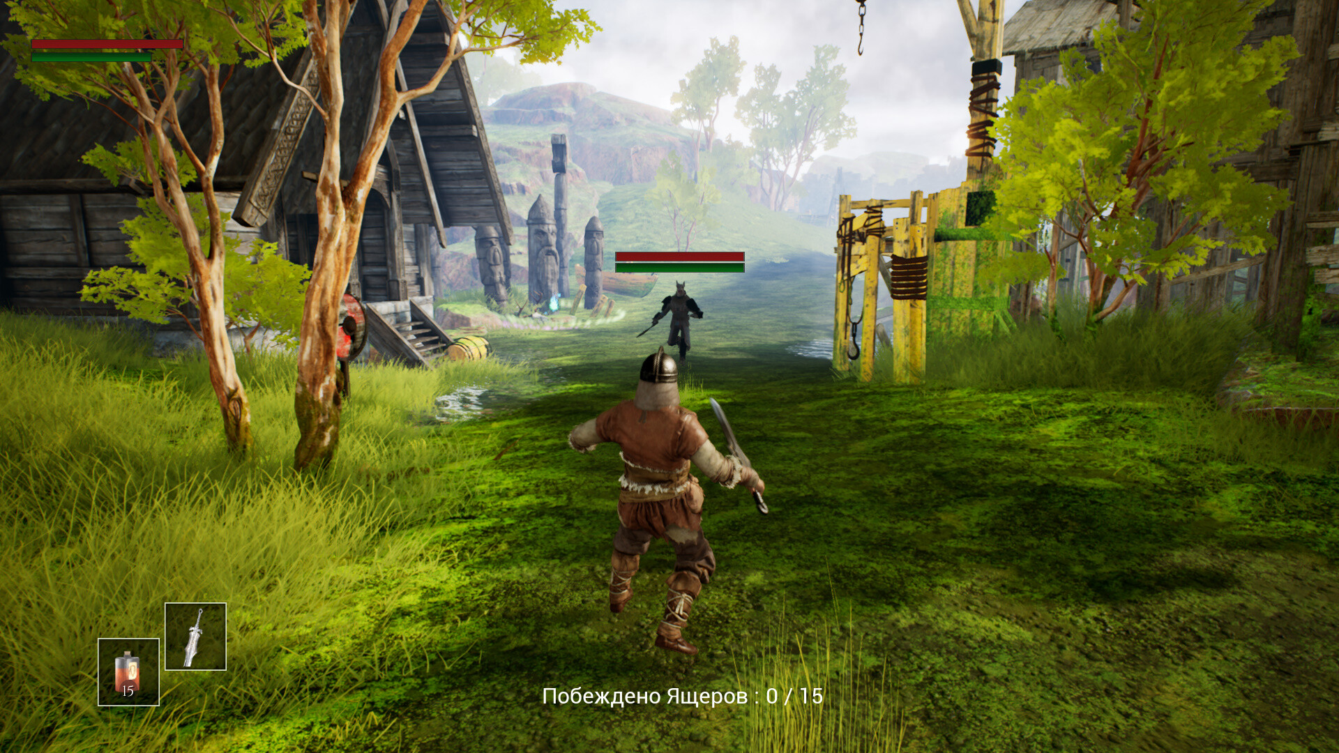 ANCIENT RUS VS LIZARDS official in-game screenshot 1