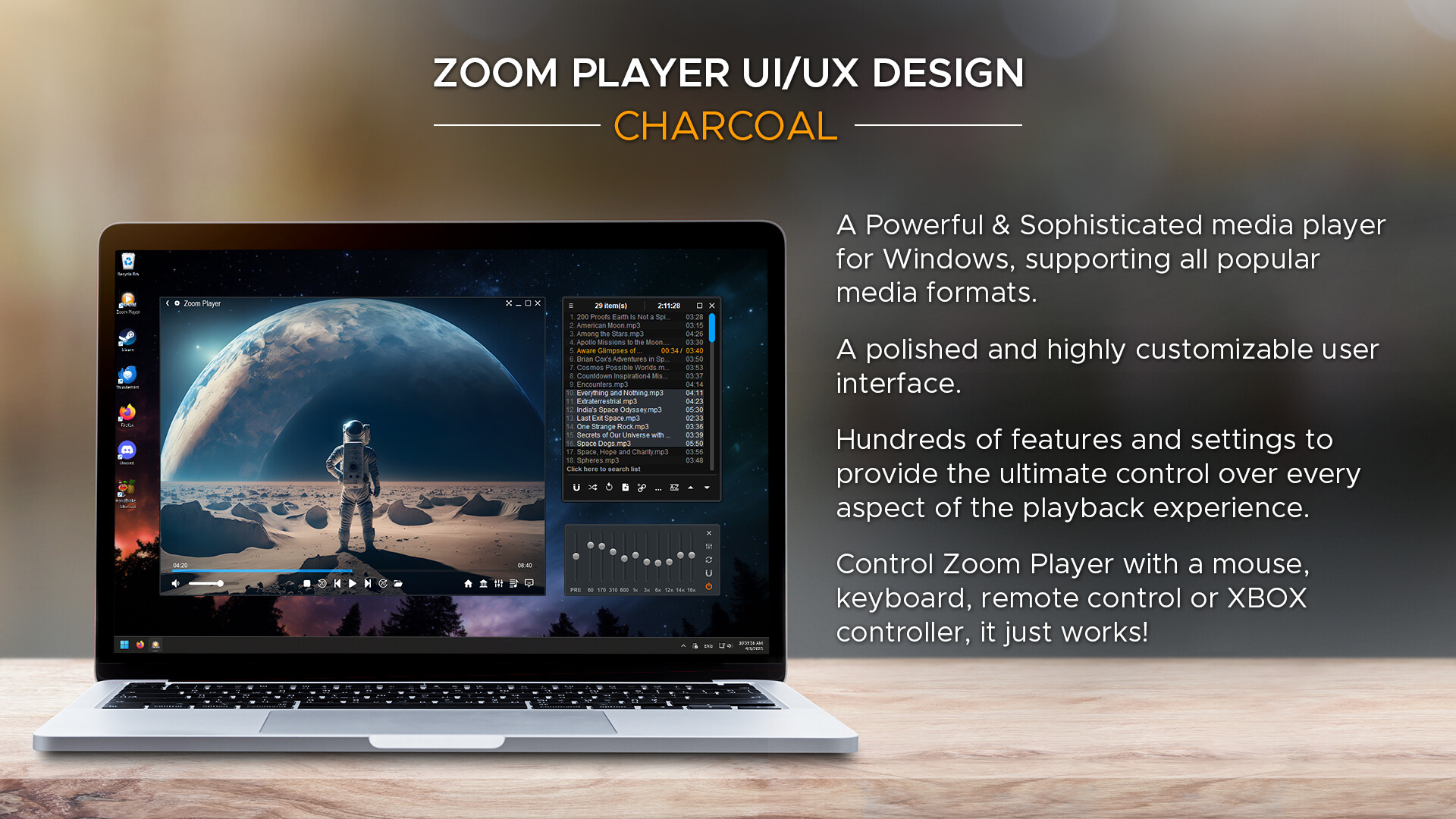 Zoom Player Steam Edition official in-game screenshot 1