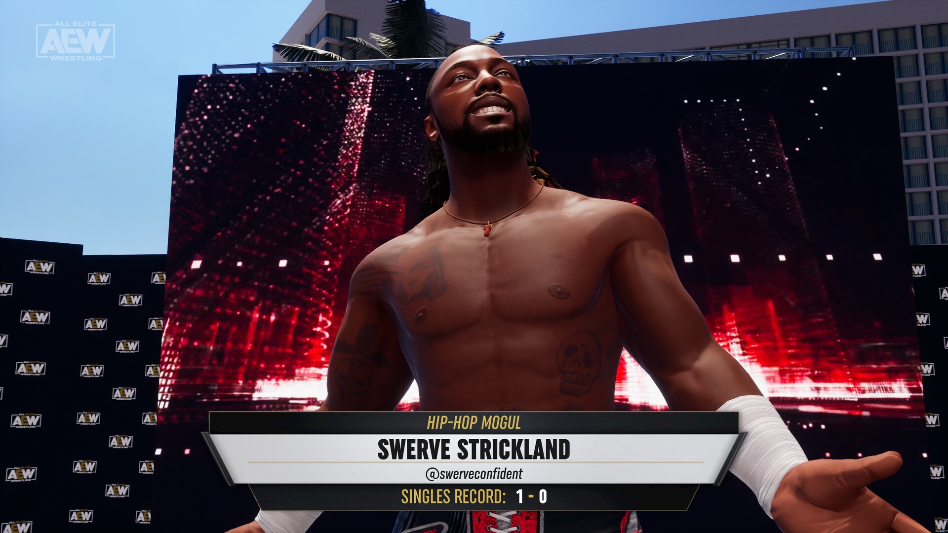 AEW: Fight Forever - Swerve to the Beach official in-game screenshot 1