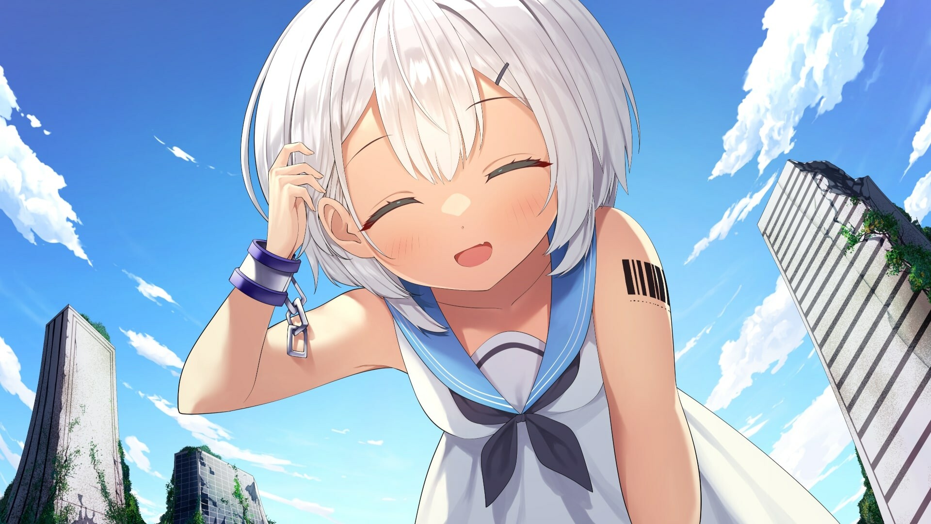 水没廃墟のピアノドロイド official in-game screenshot 1