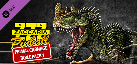 Zaccaria Pinball - Primal Carnage Table Pack cover artwork