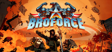 Broforce cover artwork