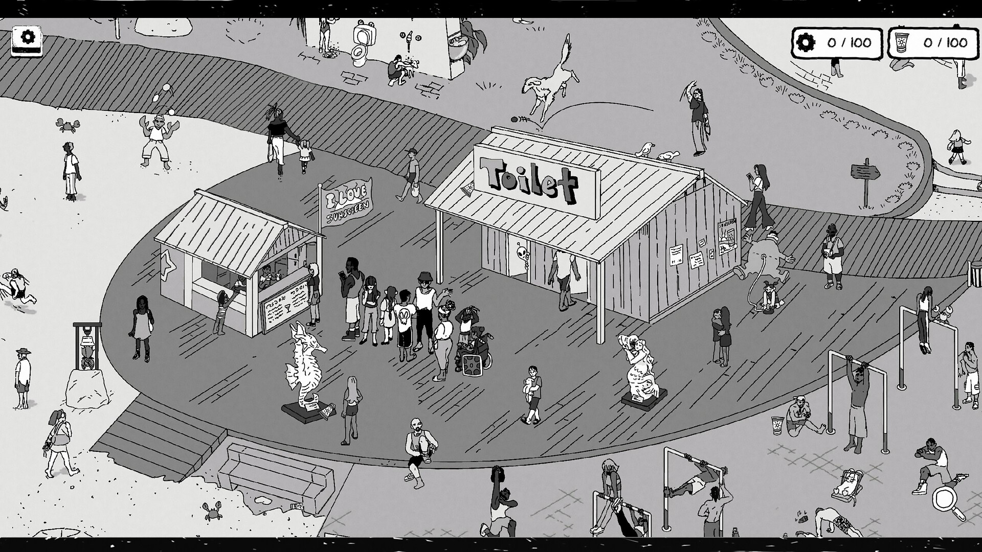 100 Hidden Kooky - Sand & Sun official in-game screenshot 1