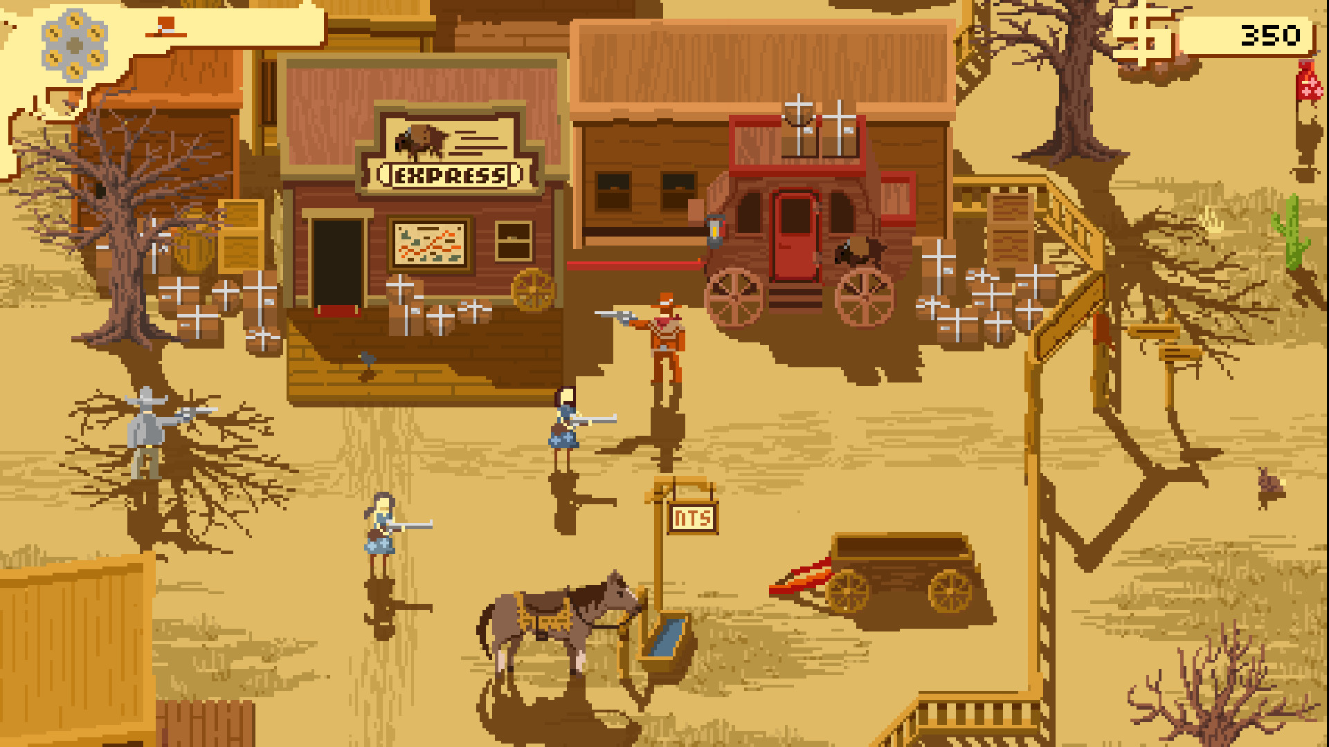 Westerado: Double Barreled official in-game screenshot 1