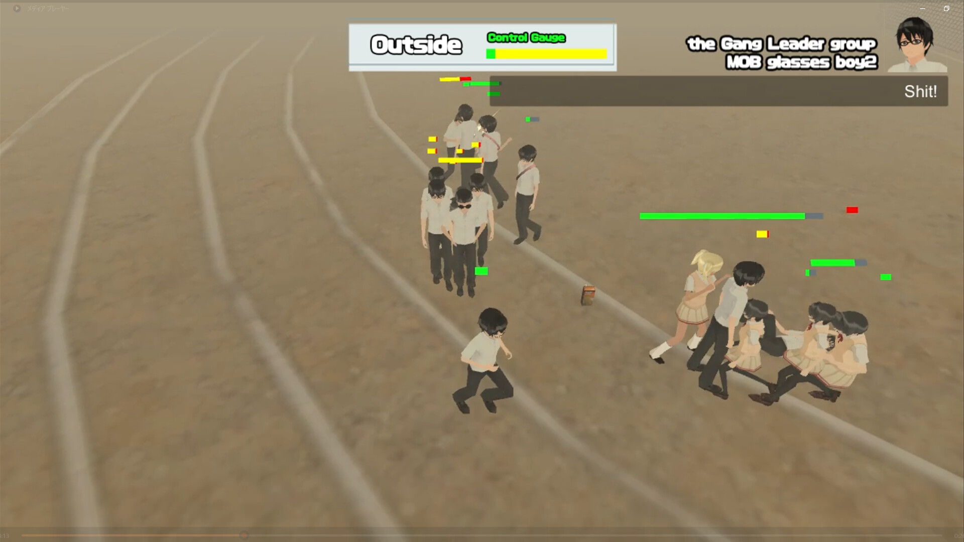 大乱闘リバーサイドギャルズ official in-game screenshot 1
