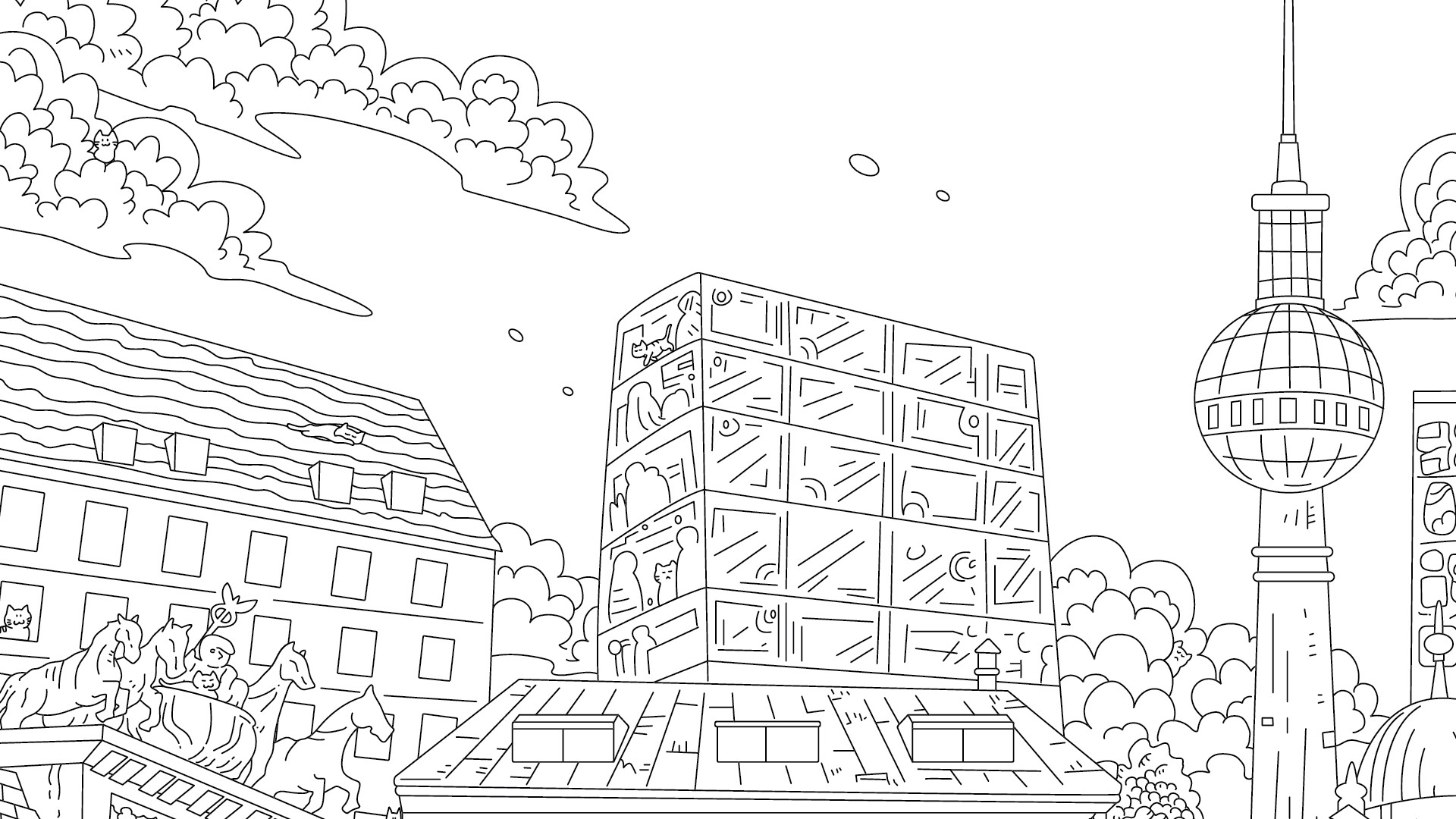 100 Cats Berlin official in-game screenshot 1