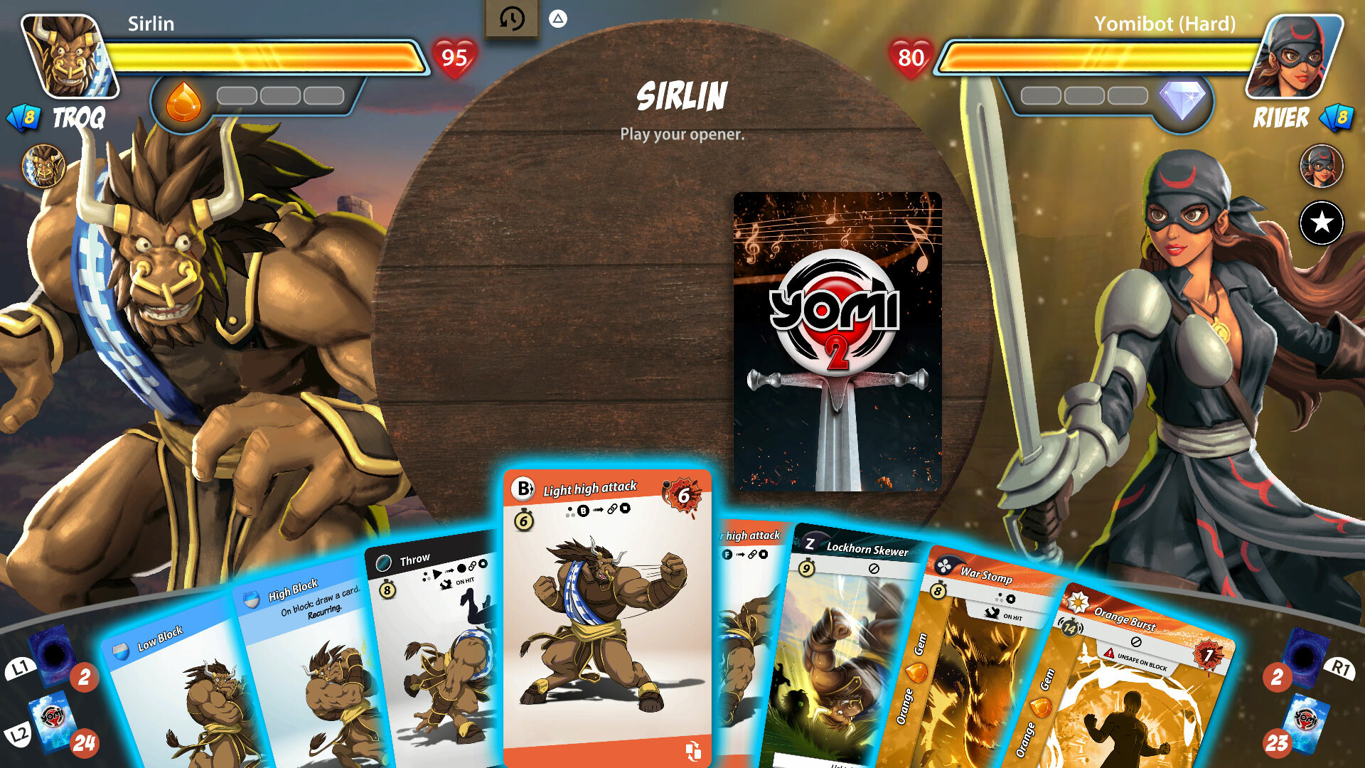 Yomi 2: Renegades official in-game screenshot 1