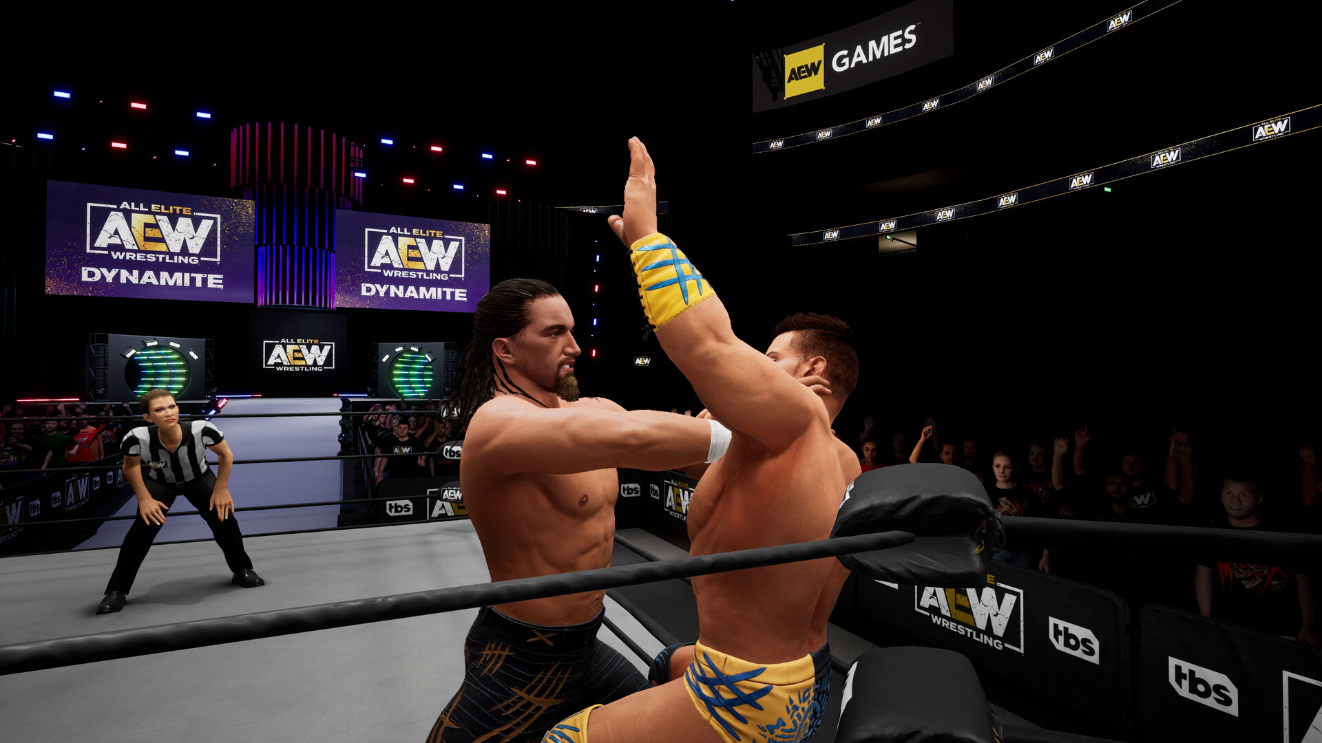 AEW: Fight Forever - Rated Gold Superstar Pack official in-game screenshot 1