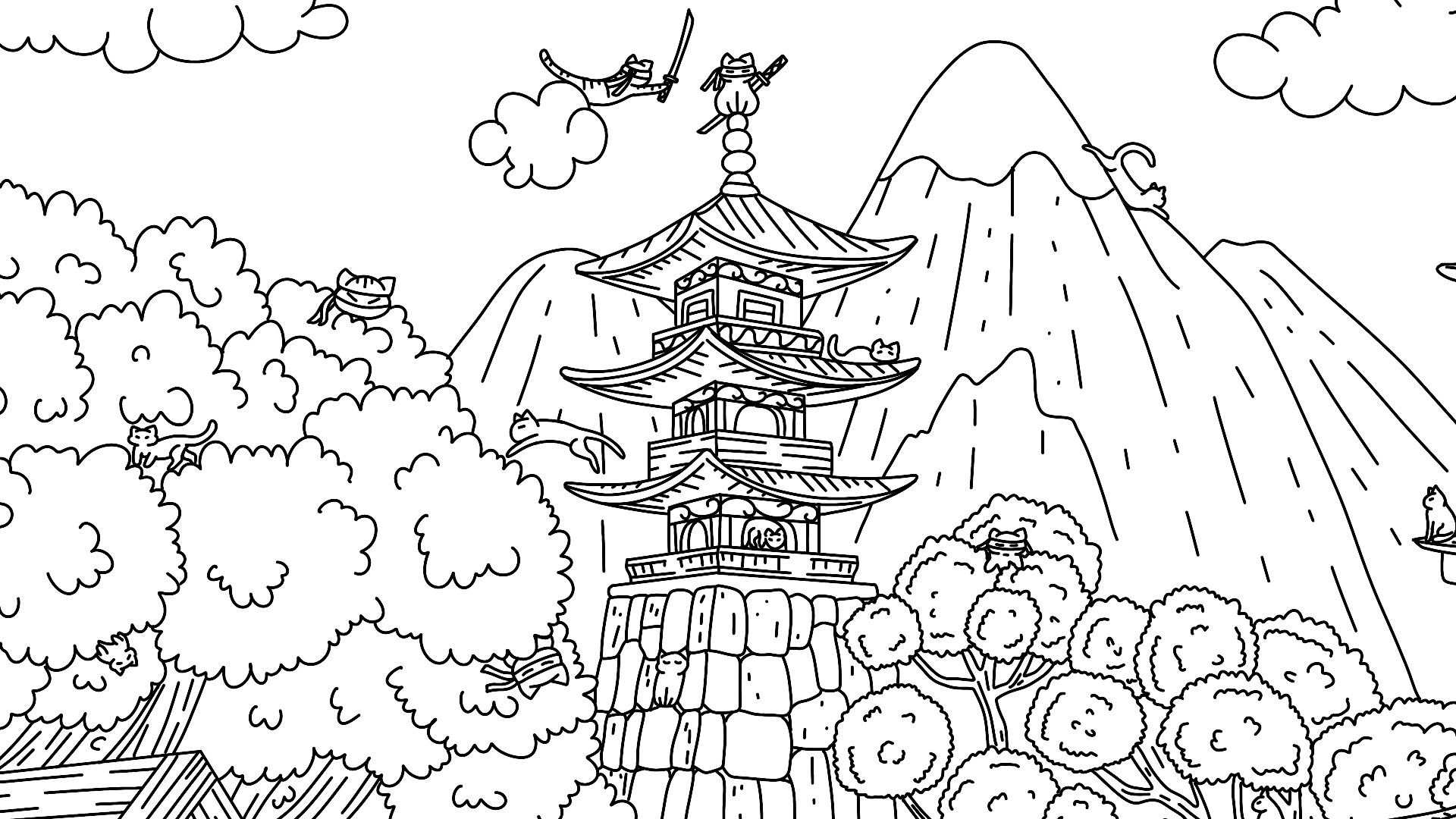 100 Ninja Cats - Extra Content official in-game screenshot 1