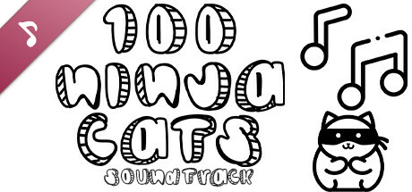 100 Ninja Cats Soundtrack cover artwork