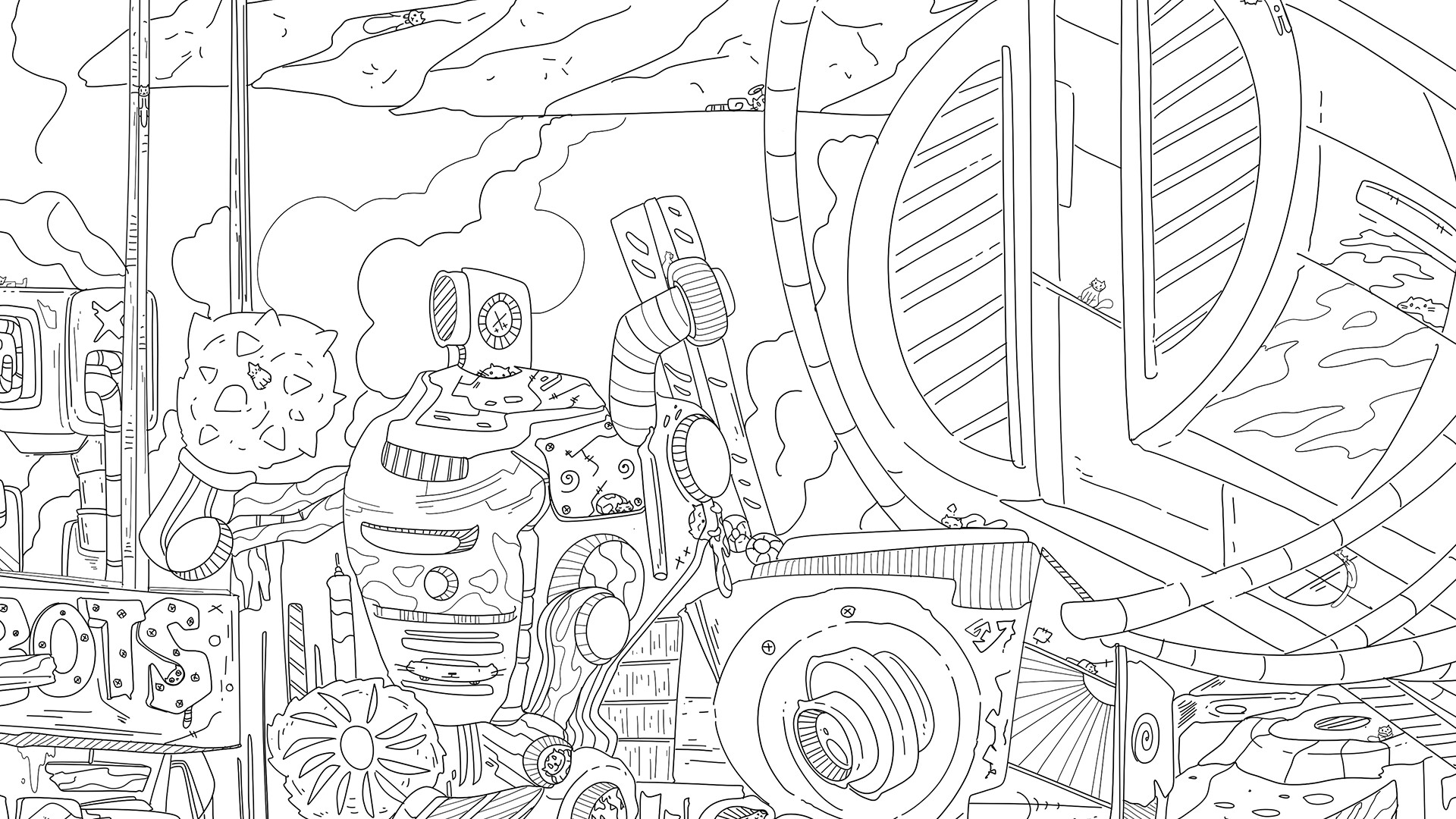 100 Robo Cats - Extra Content official in-game screenshot 1