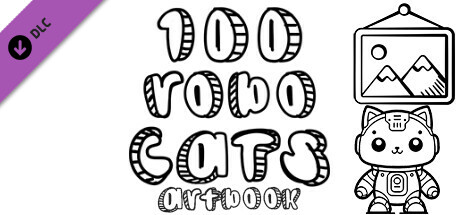 100 Robo Cats - Artbook cover artwork