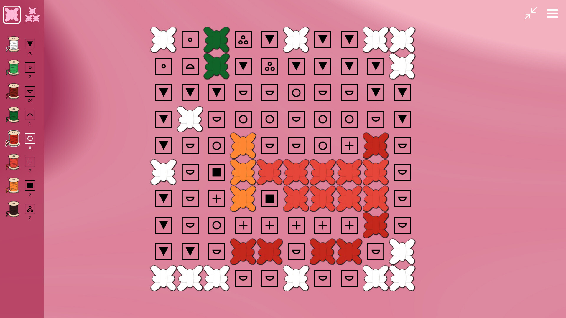 Art-Therapy: Cross Stitch official in-game screenshot 1