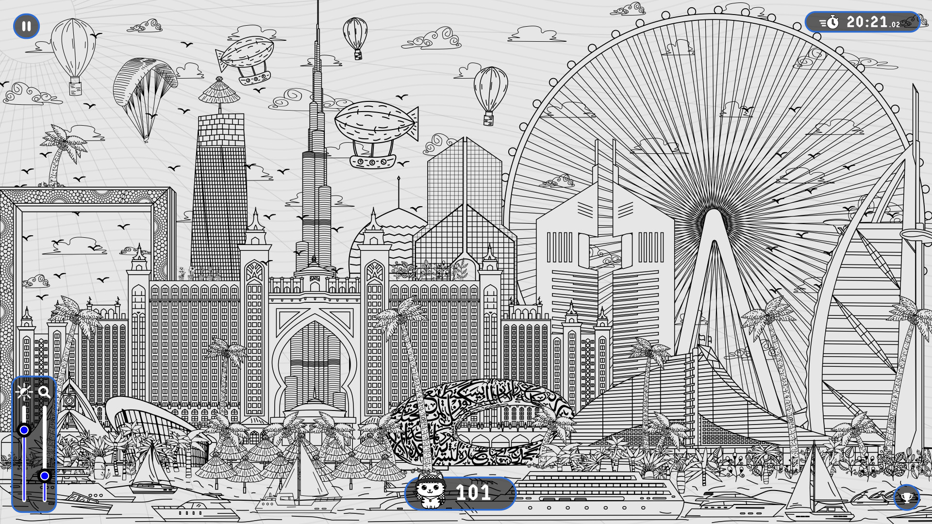 101 Cats Hidden in Dubai official in-game screenshot 1